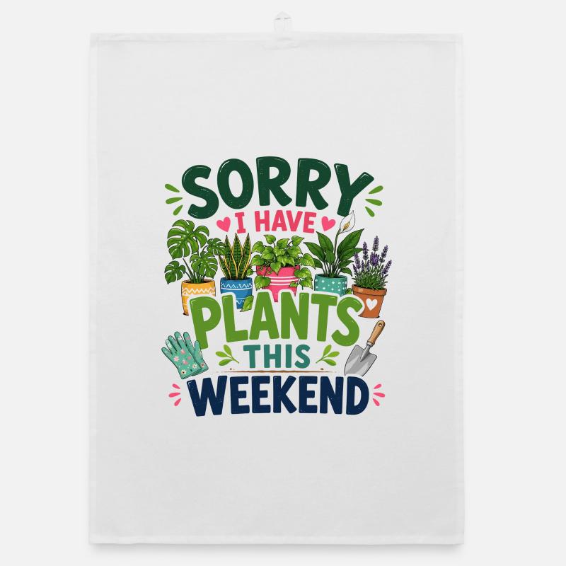 Désolé de planter ce week-end Torchon bio