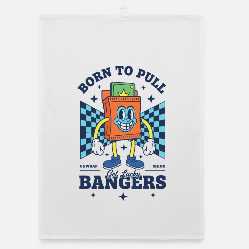 Born To Pull Bangers Get Lucky Sammelkarten-Pack Organic Geschirrtuch
