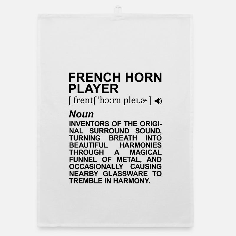 Signification du corniste français Torchon bio