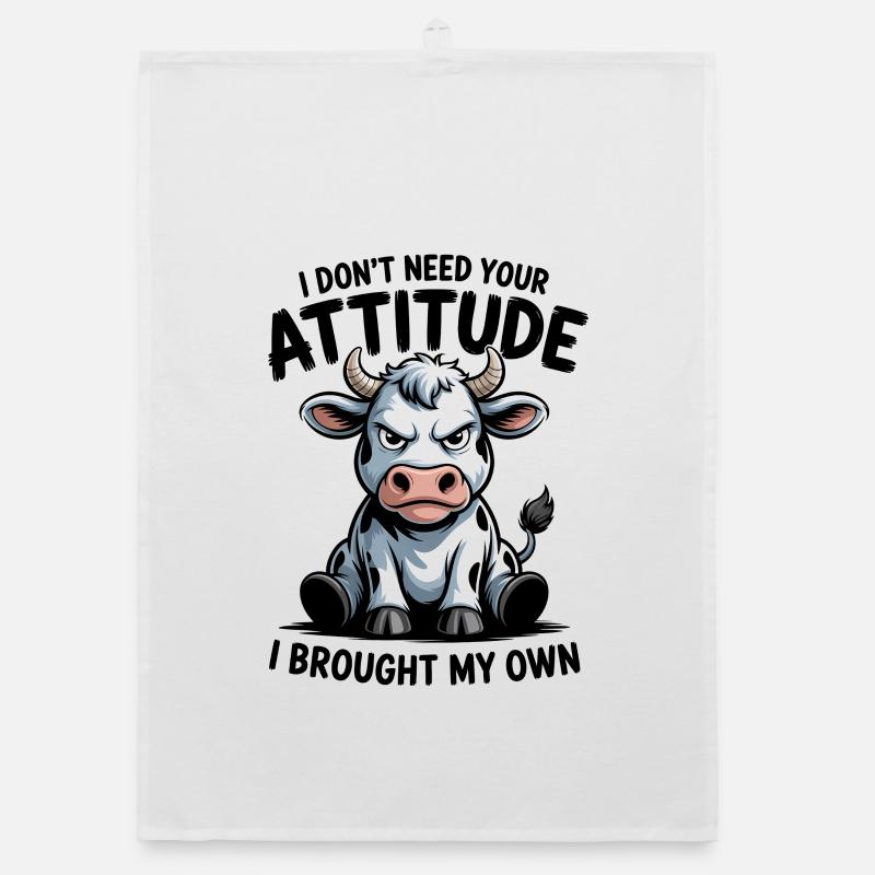 Attitude de vache : expression Torchon bio