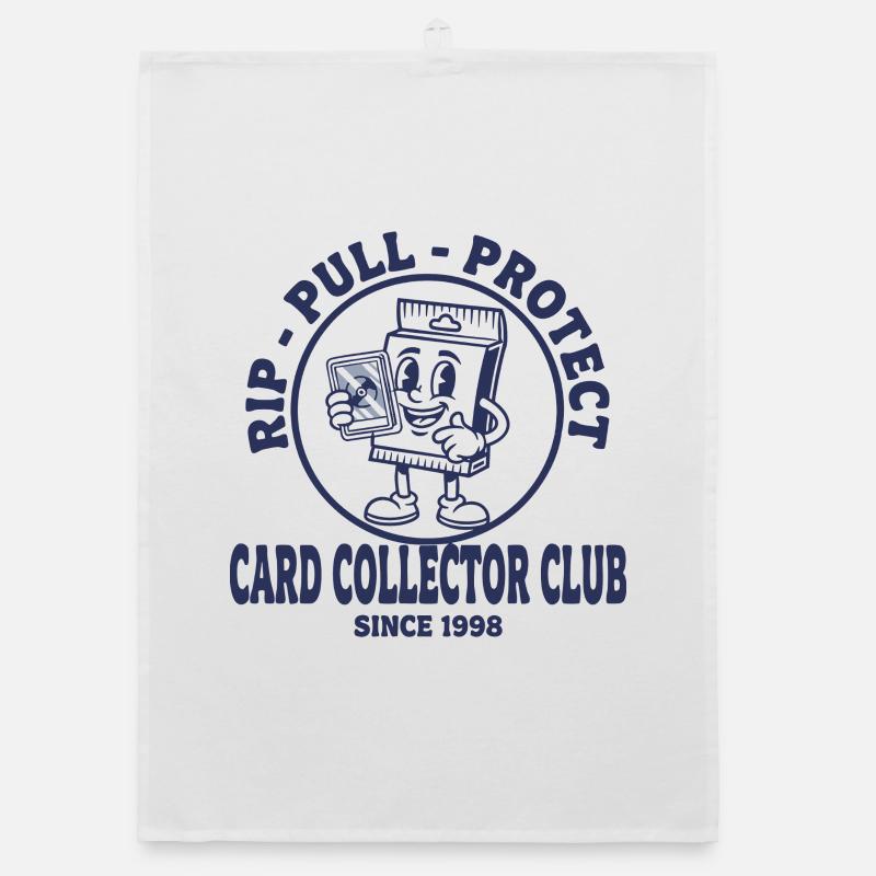 Rip Pull Protect Card Collector Club seit 1998 Organic Geschirrtuch