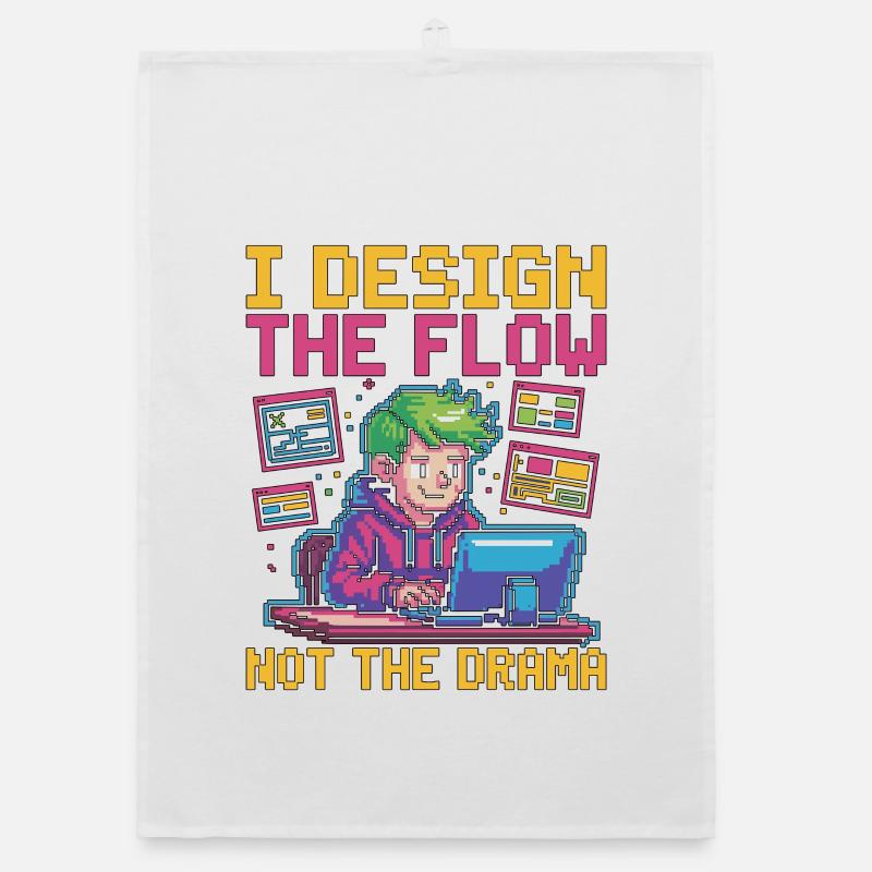 UX/UI Designer I Design The Flow User Experience Organic dish towel