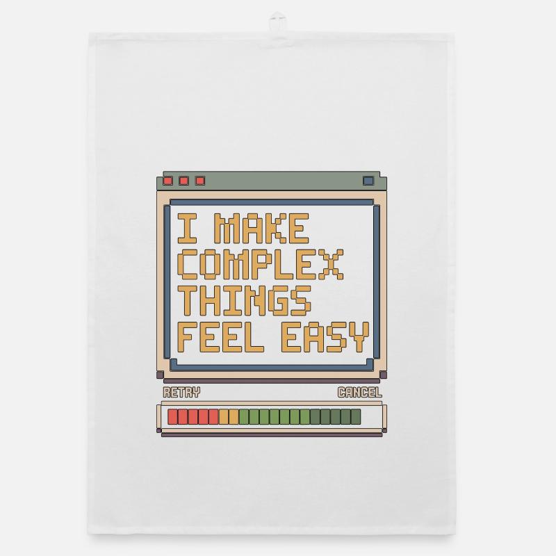 Designer UX/UI Je crée des choses complexes en design web Torchon bio