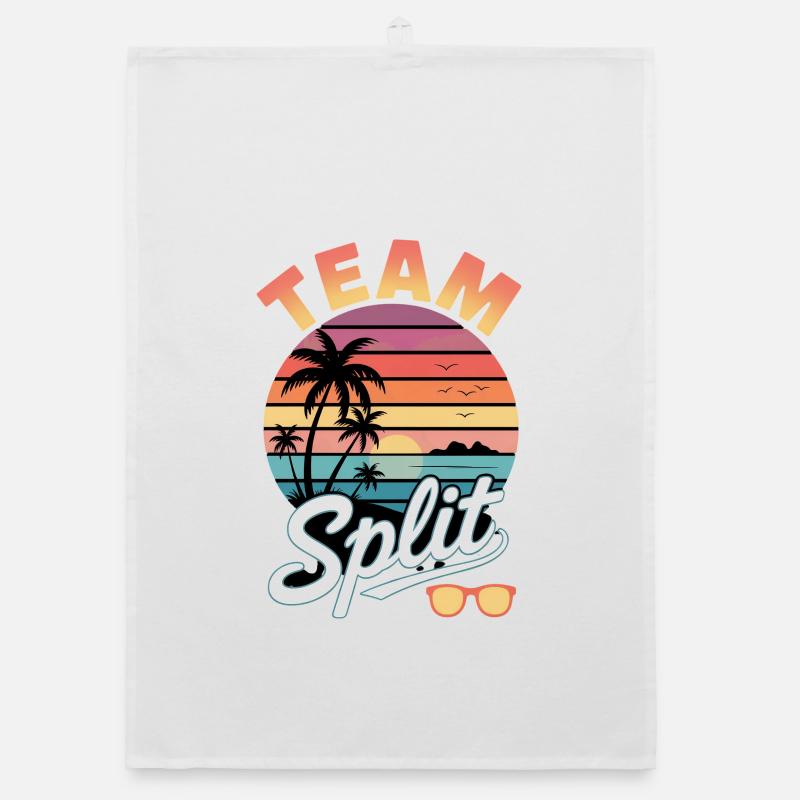 Équipe Split Sunset Tropics Torchon bio