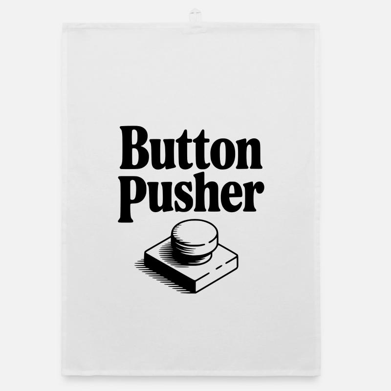 Button Pusher Organic dish towel