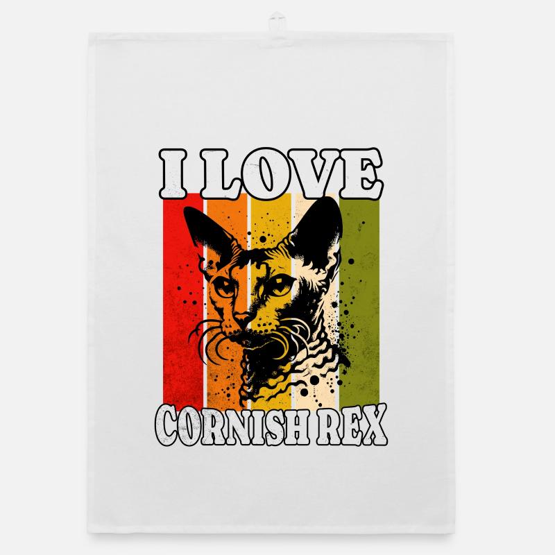 J’adore le Cornish Rex Torchon bio