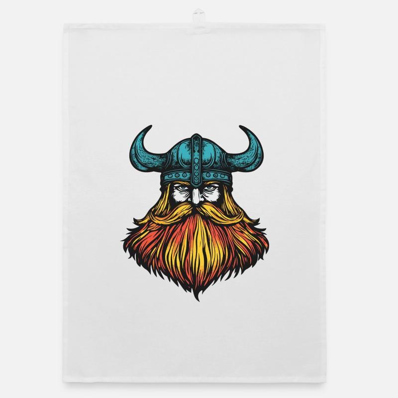 Viking Head Organic dish towel