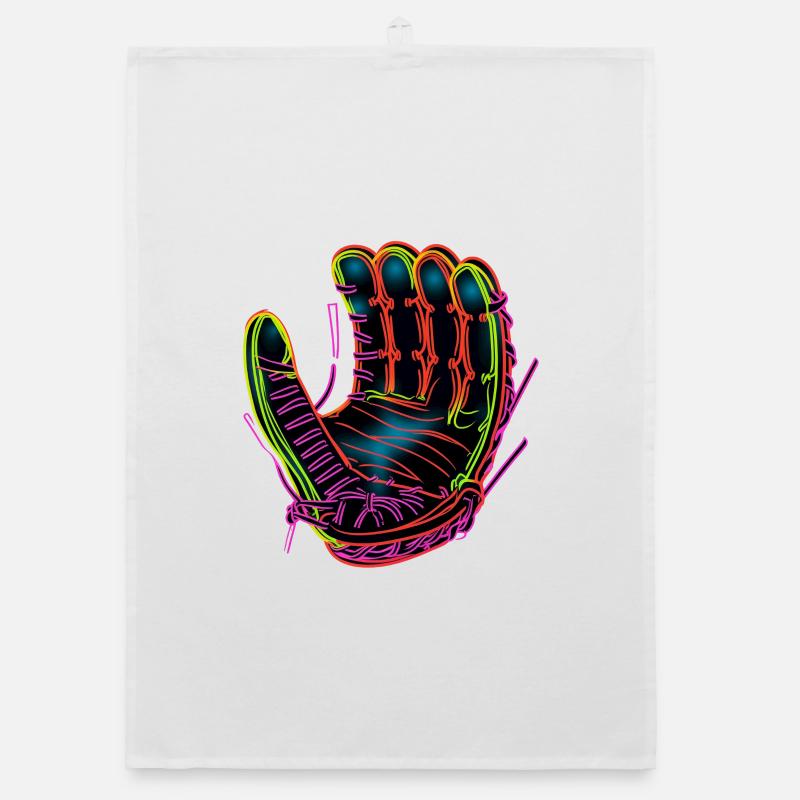 Gant de baseball Synthwave Torchon bio