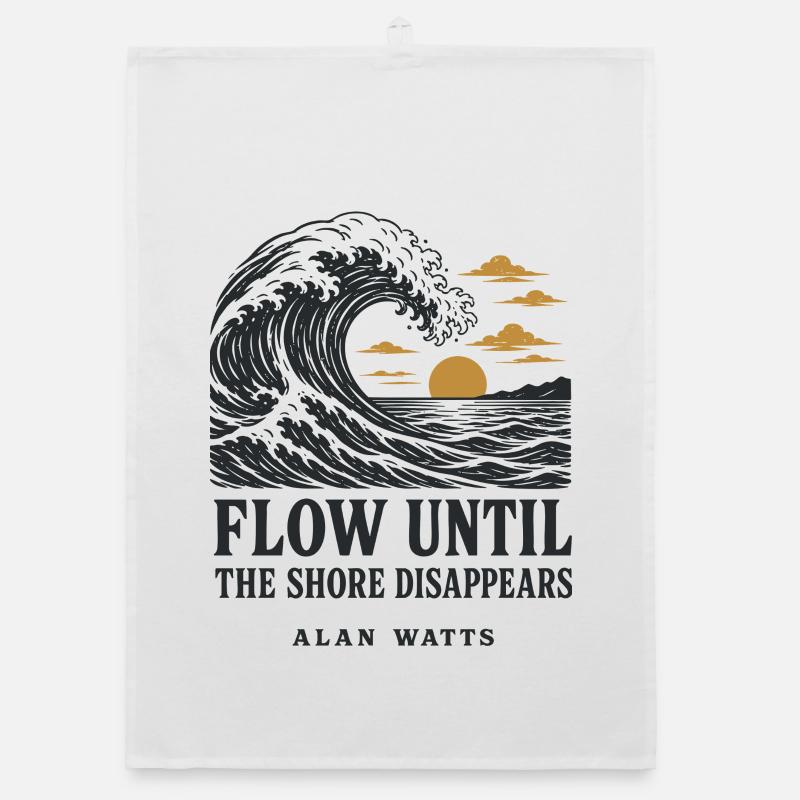 Ocean Flow Organic dish towel