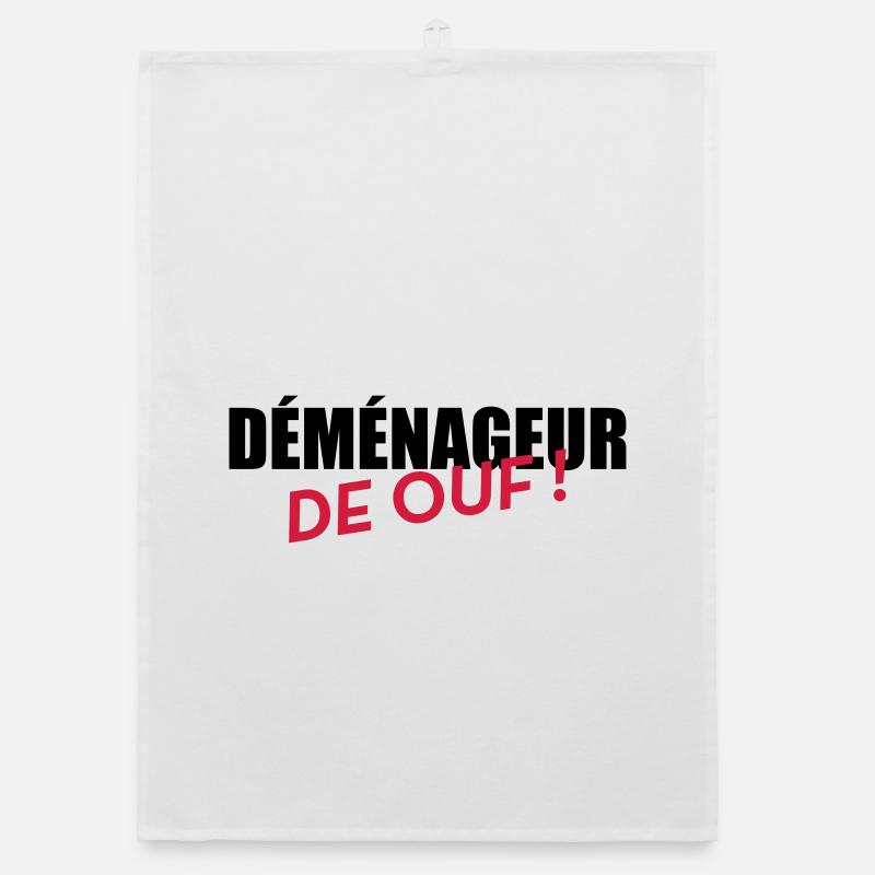 frachtführer / möbelpacker / mover / bewegen Organic Geschirrtuch