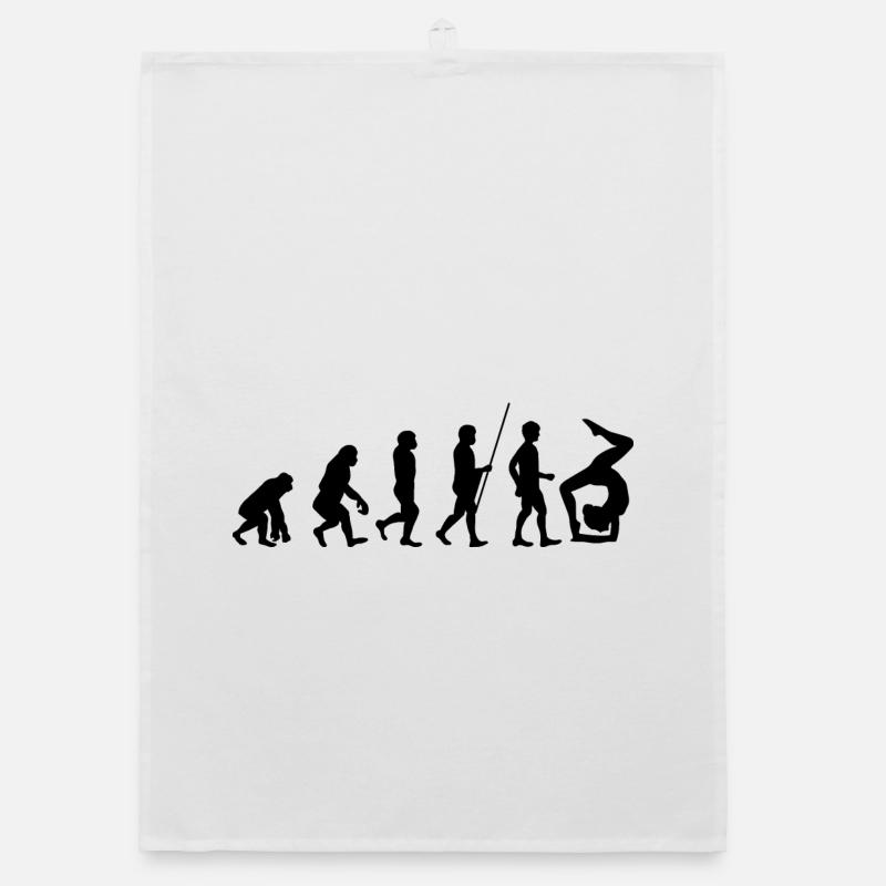Gymnast Turner Evolution the gymnast Organic dish towel
