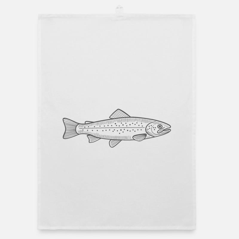 Forelle Organic Geschirrtuch