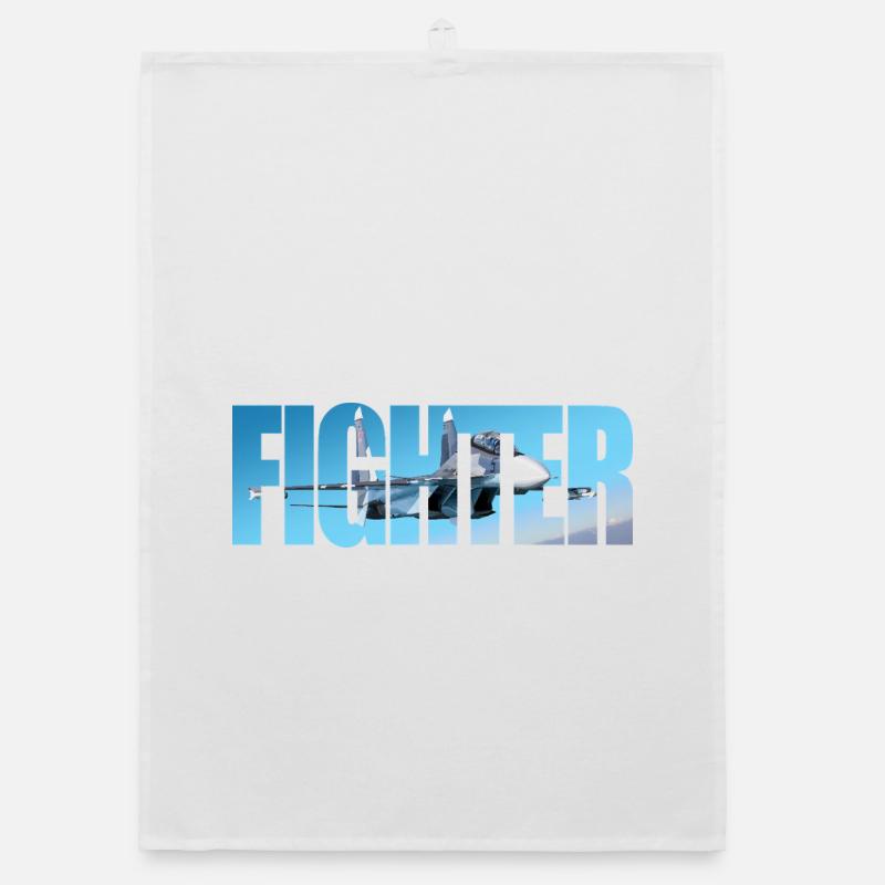Fighter Su-30 SM Organic Geschirrtuch