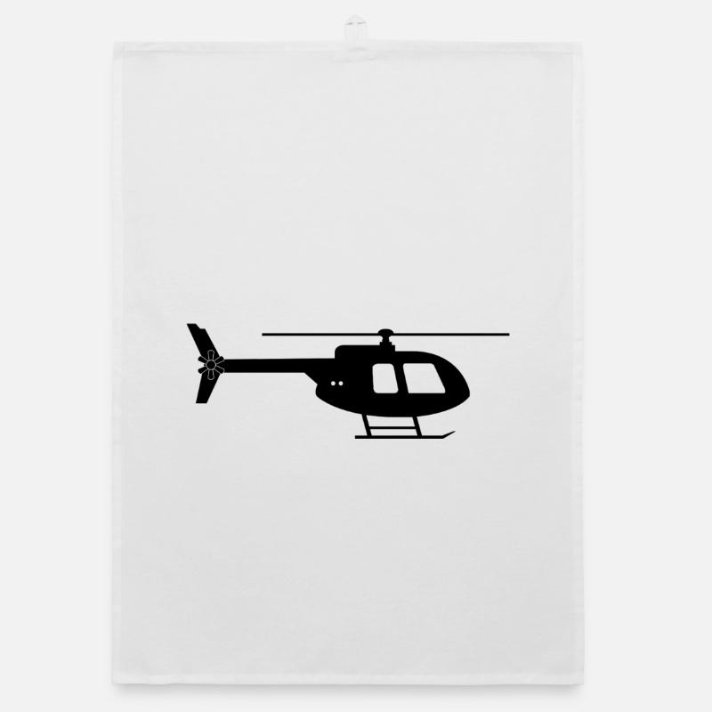 Helicopter Organic dish towel