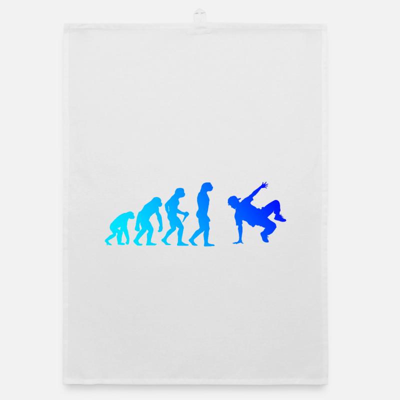 Gift Idea for a Hip Hop Dancer with Breaking Organic dish towel