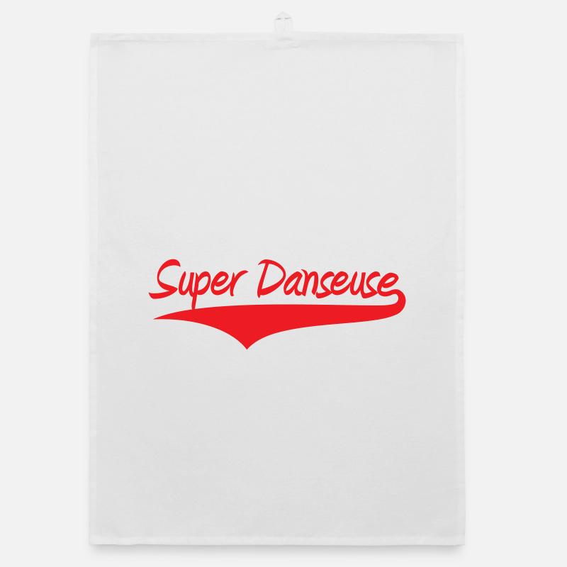 Super Dancer - Dance Organic dish towel