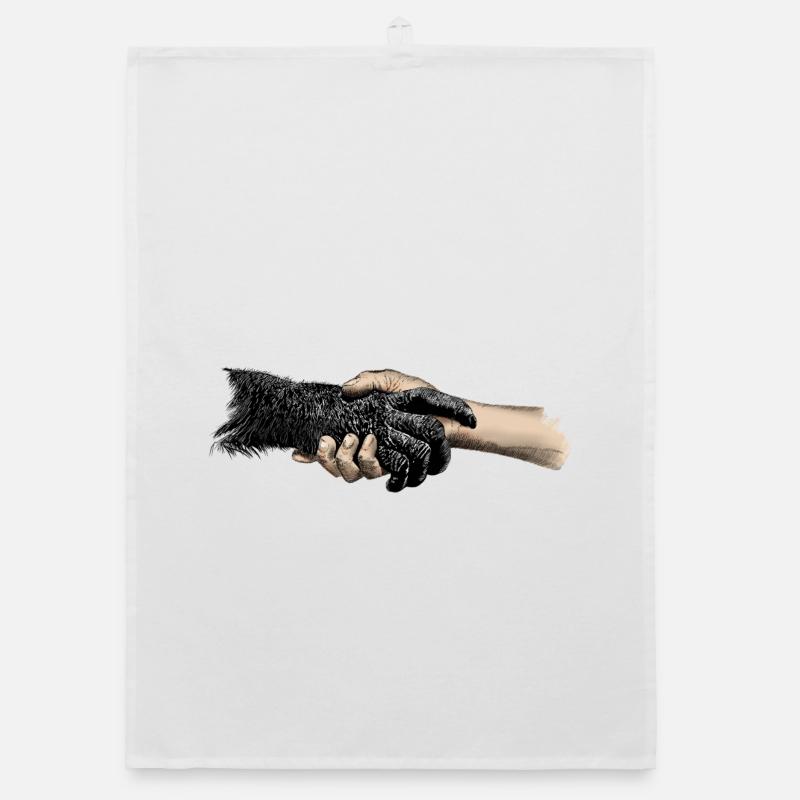 Hands Organic dish towel