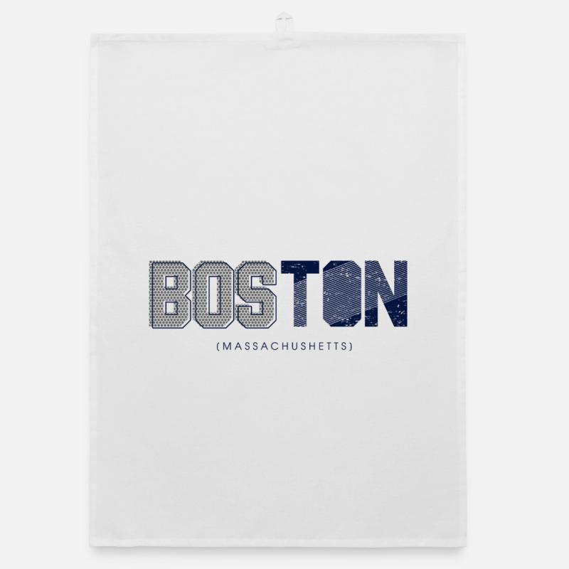 Silhouette de Boston Torchon bio