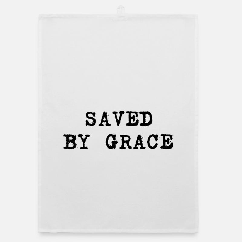 Saved by grace Organic dish towel