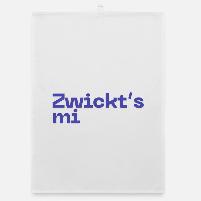 Zwickt's mi - Austropop Organic dish towel