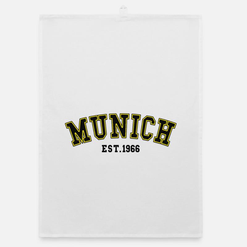 Munich Est. 1966 Organic dish towel