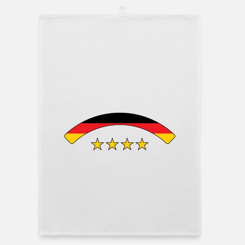 German Flag - Germany Organic dish towel