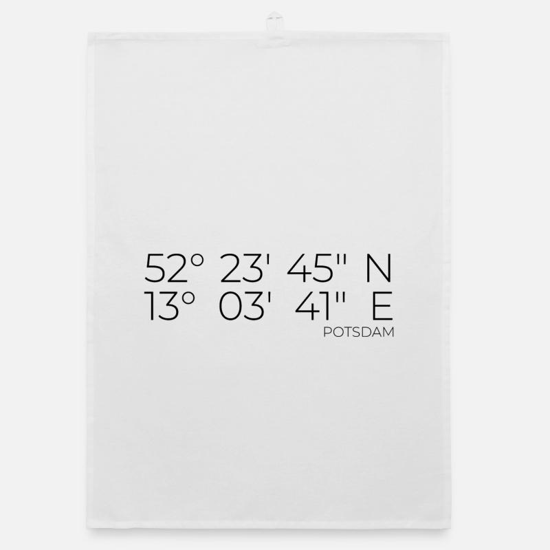 Coordinates Potsdam Organic dish towel
