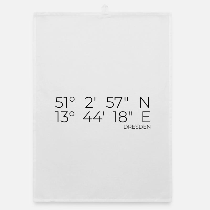 coordinates Dresden Organic dish towel