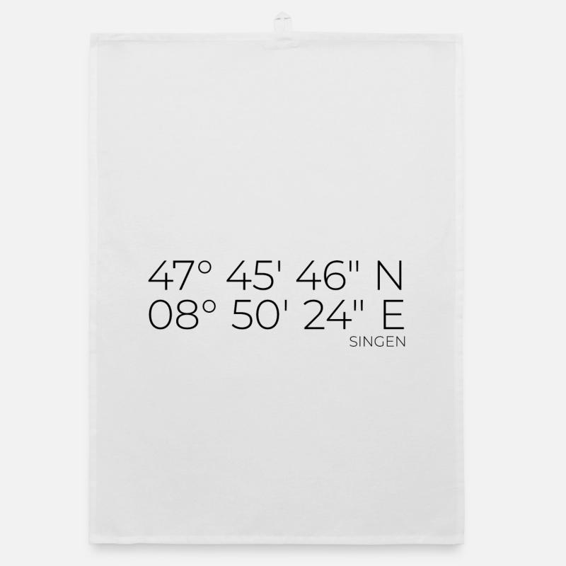 Coordinates Singing Organic dish towel
