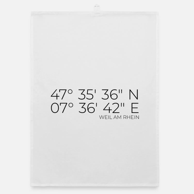 coordinates Weil am Rhein Organic dish towel
