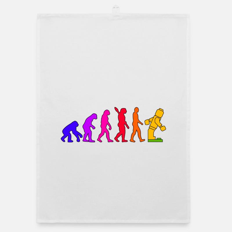 Clamping Brick Evolution Humanity Studded Brick Organic dish towel