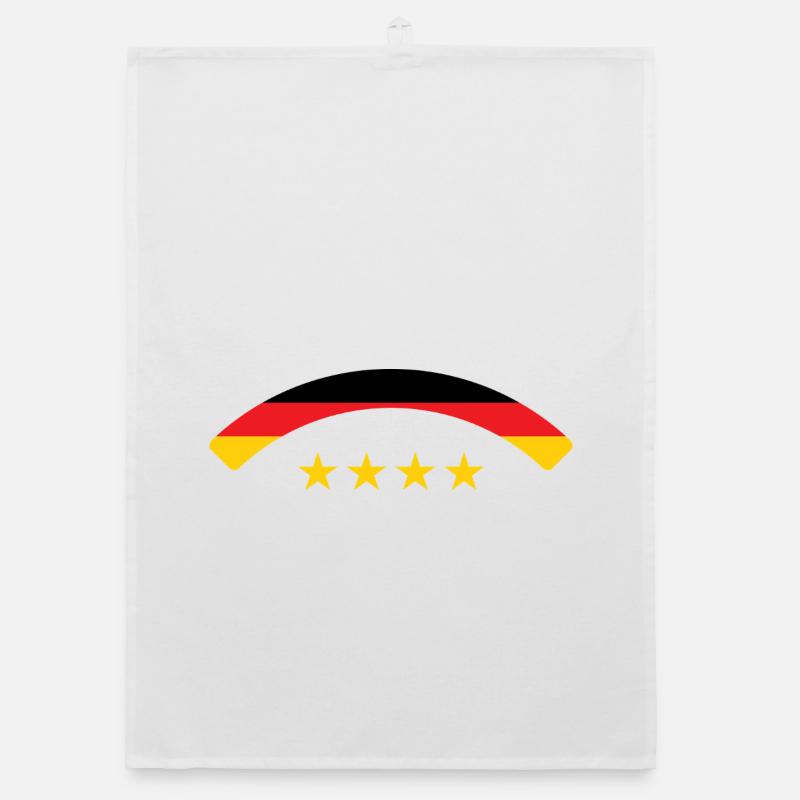 German Flag - Germany Organic dish towel