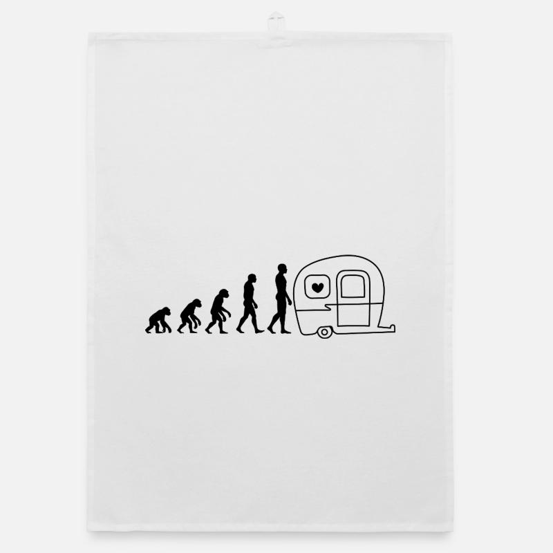 EVOLUTION CAMPING! WOHNMOBIL VANLIFE Organic Geschirrtuch