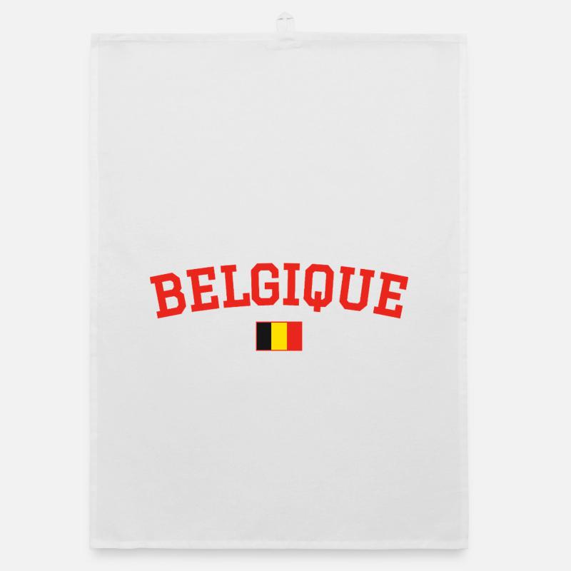 Drapeau belge : Rouge Torchon bio