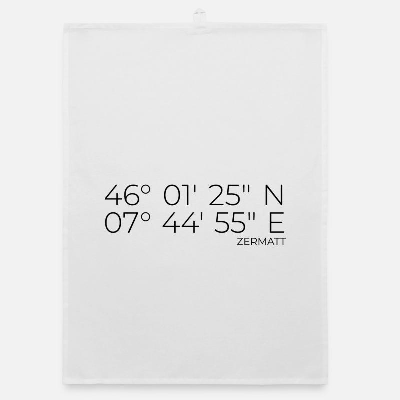 Coordinates Zermatt Organic dish towel