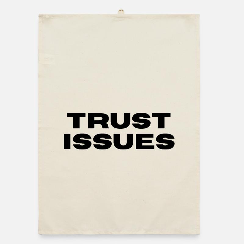 TRUST ISSUES Organic dish towel