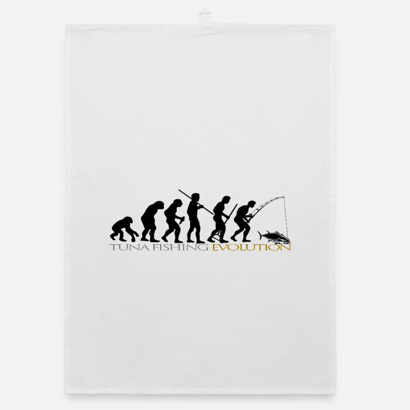 ÉVOLUTION DE LA PÊCHE Torchon bio