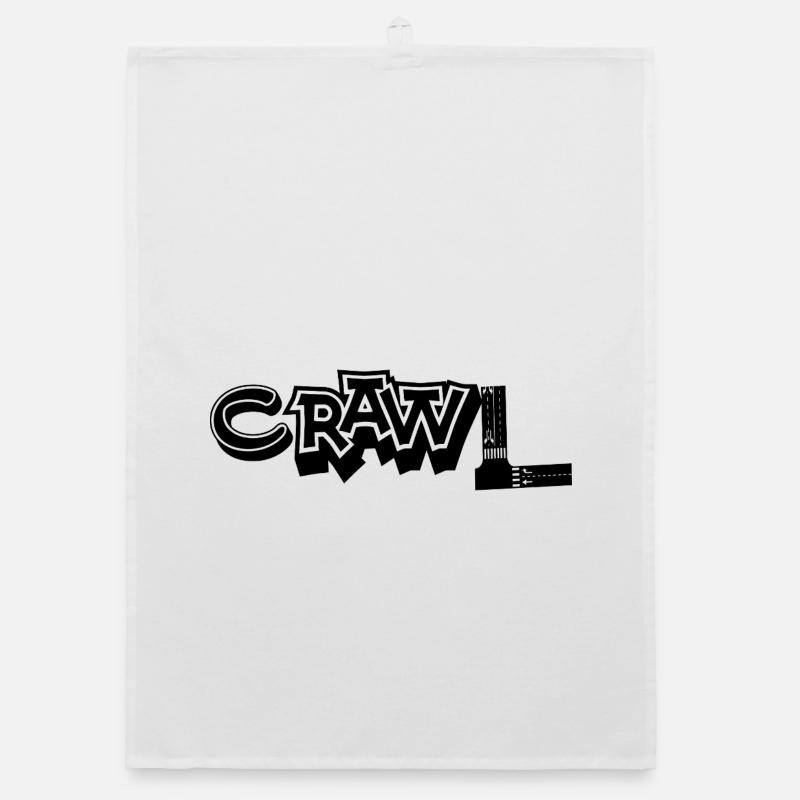 CRAWL Organic Geschirrtuch