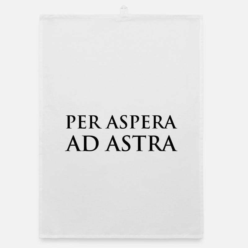 Conception typographique selon Aspera Ad Astra Torchon bio