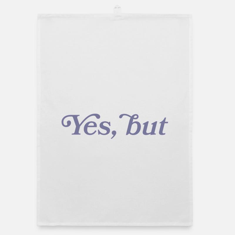 Ja, aber... Organic Geschirrtuch