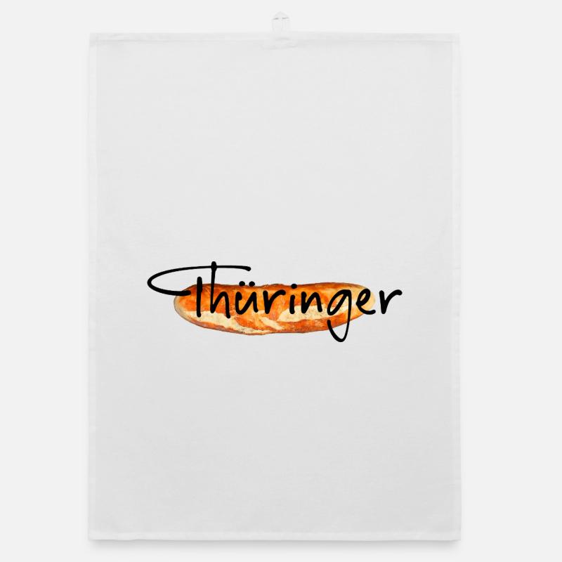 Thüringen Bratwurst Organic Geschirrtuch