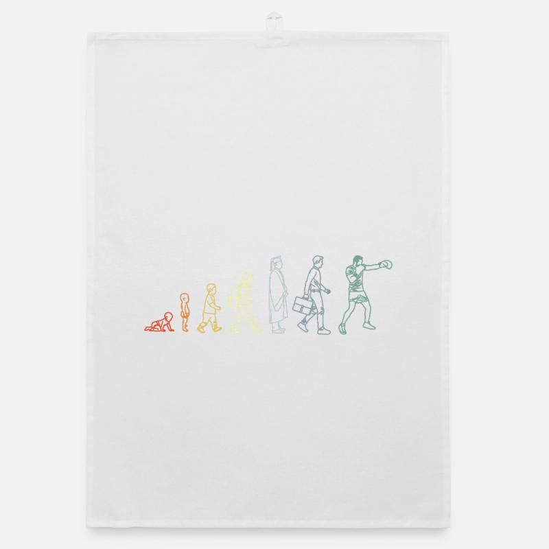 Vintage Boxen Evolution Organic Geschirrtuch