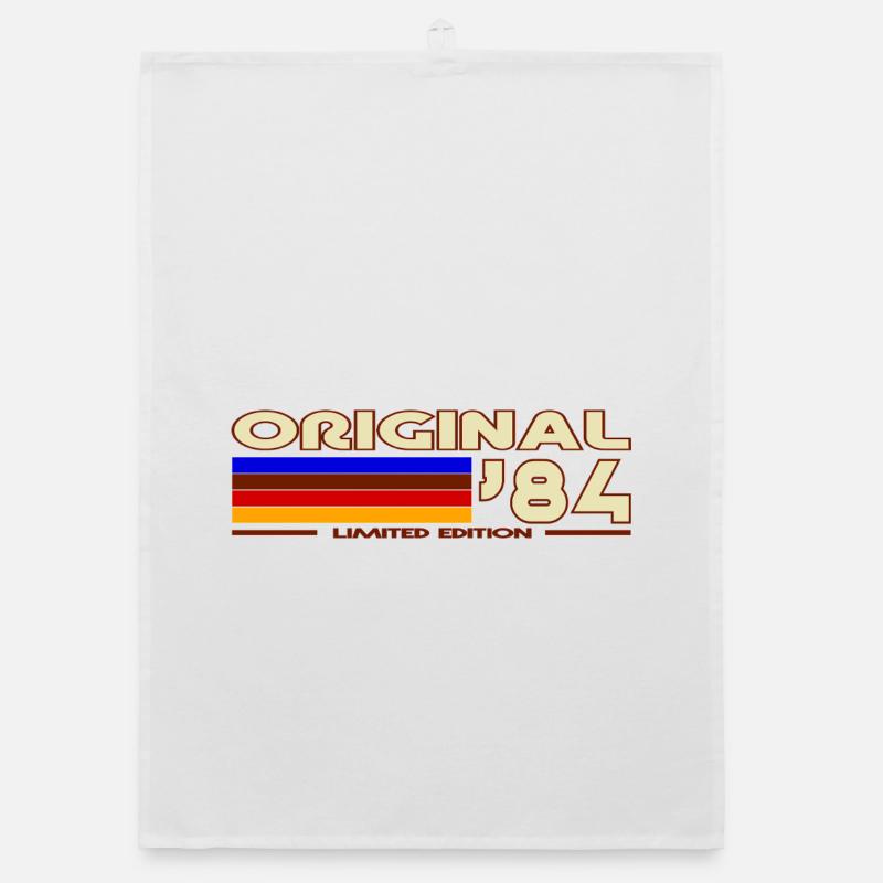 Original 84 Retro Stripes Organic dish towel