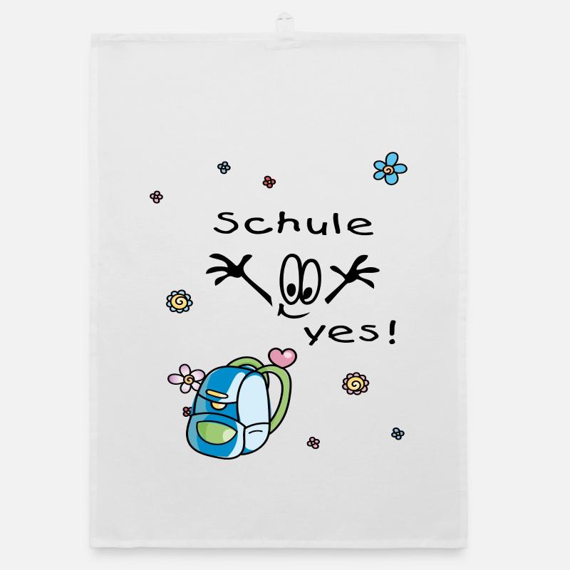 Schule yes Organic Geschirrtuch
