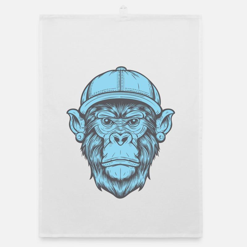 Funky Monkey Organic dish towel