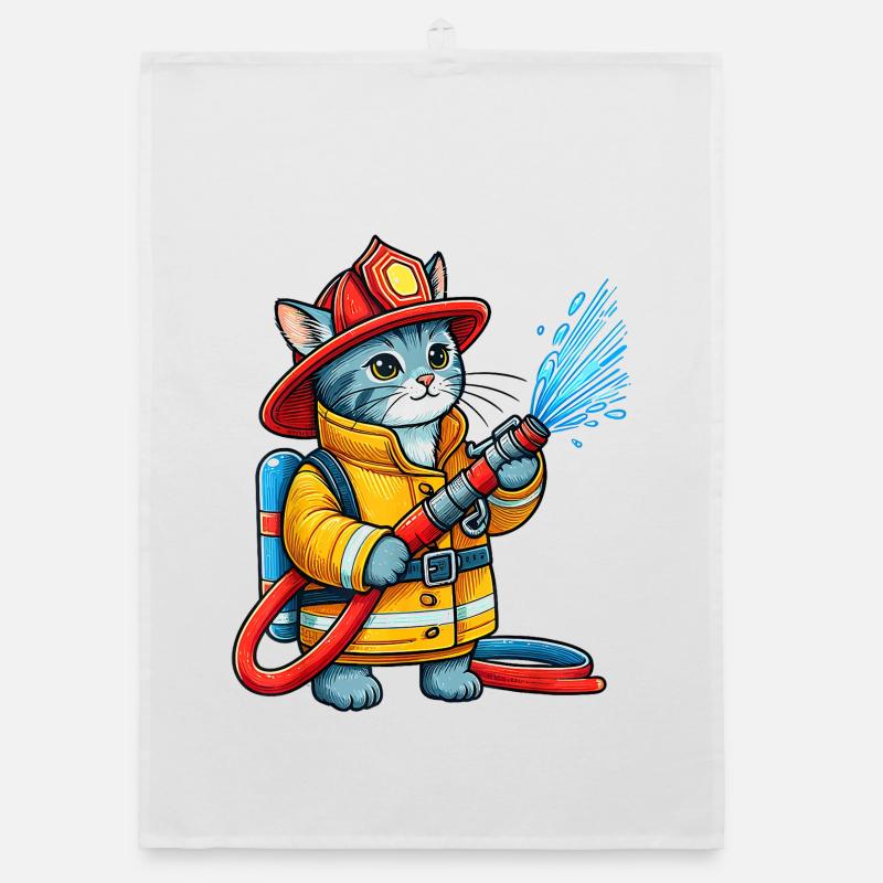 Chaton pompier Splash Torchon bio