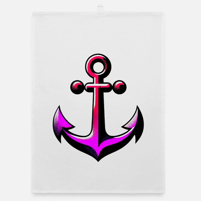 An Anchor Organic dish towel