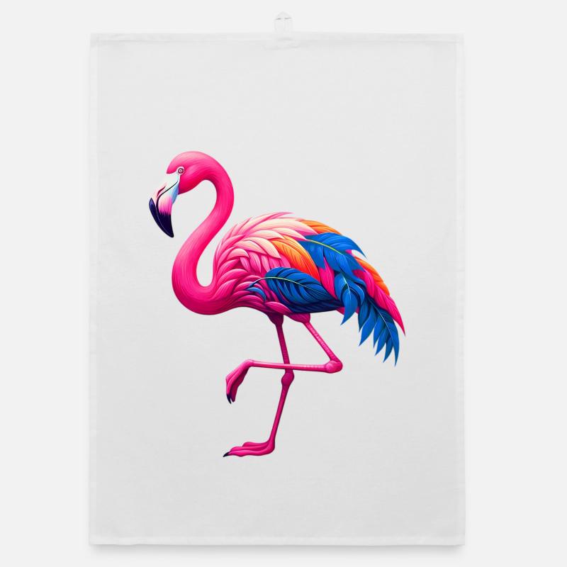 Flamingo Organic Geschirrtuch