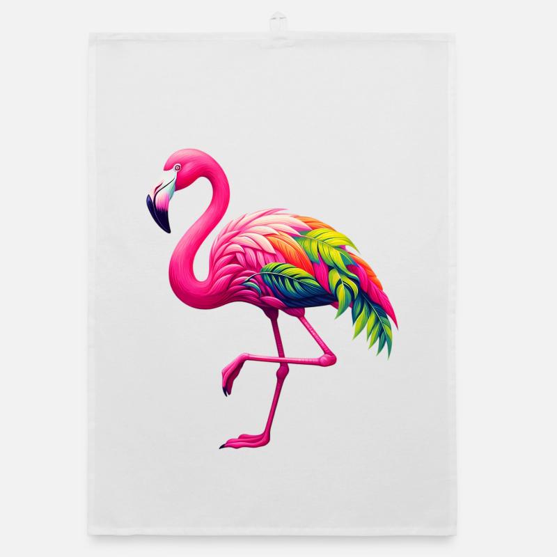 Flamingo Organic Geschirrtuch