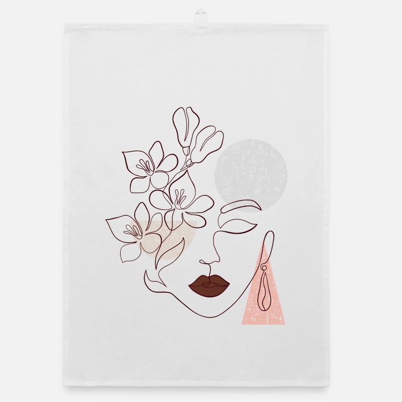 Love and joy Organic Geschirrtuch